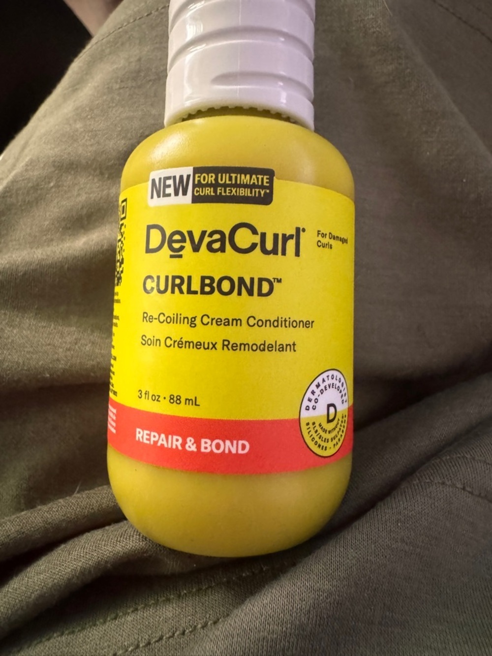 NWT DevaCurl CurLBond Re-Coiling Cream
